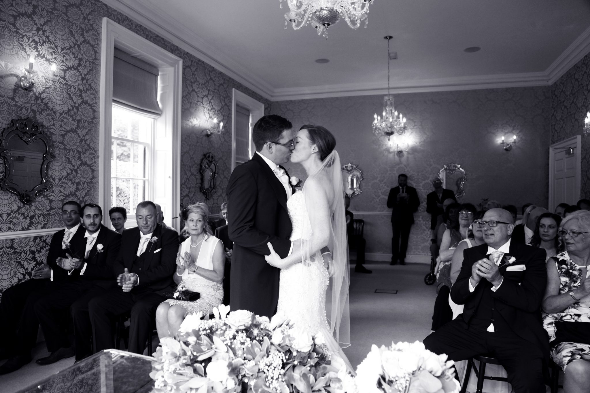 First Kiss, Wedding Ceremony, Eastclose Hotel